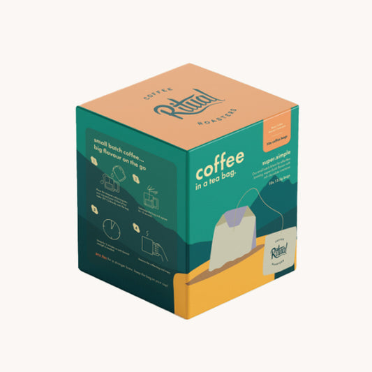 super.simple - coffee in a tea bag