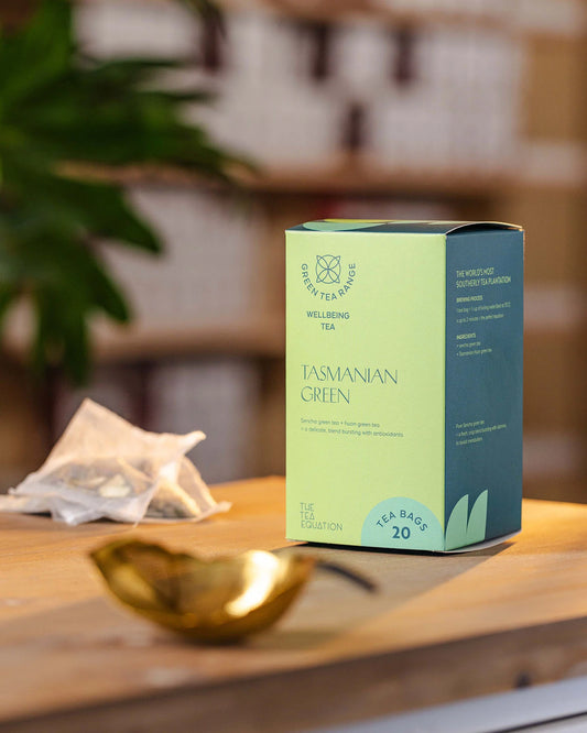 the tea equation - tasmanian green